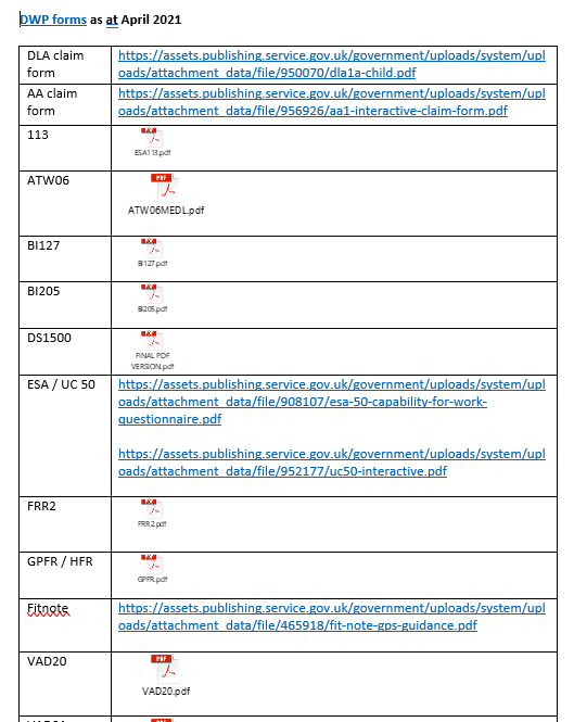wessex-lmcs-dwp-and-other-patient-benefit-claim-forms